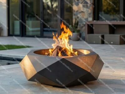 Чаша для костра шестигранная Volumetric