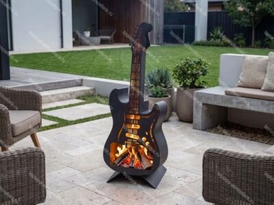 Садовый камин Электрогитара 1060 мм