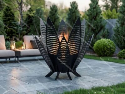 Чаша для костра Длинные листья 755 мм