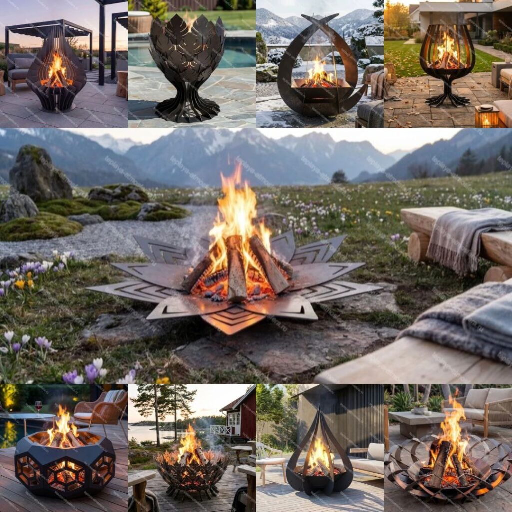 Костровые чаши к февральским праздникам: подарите себе и близким уют живого огня!