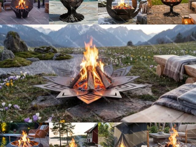 Костровые чаши к февральским праздникам: подарите себе и близким уют живого огня!