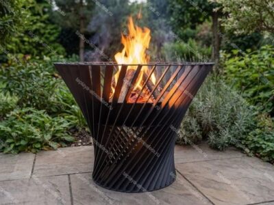 Чаша для костра Спиральная башня 800 мм