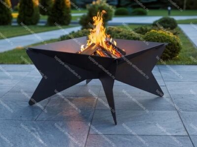 Чаша для огня квадратная разборная