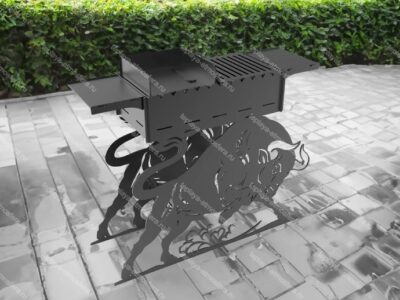 Мангал гриль Бык